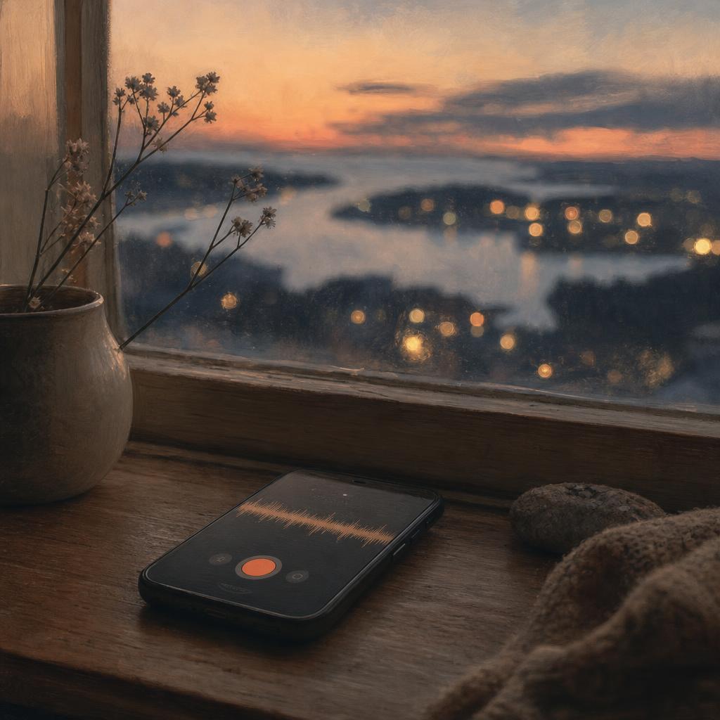 Cover art for Voice Memo by Nora Lind